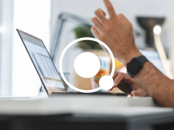 Icône atome de l'atomic design